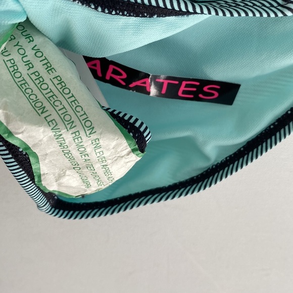 Hot water striped bikini bottom ONLY, Size L, NWT - Picture 3 of 6